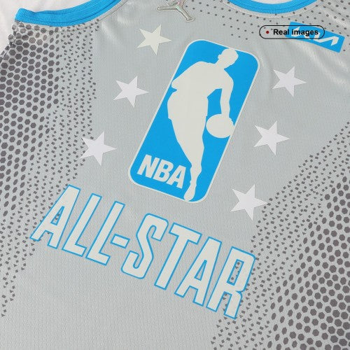 Men's Luka Doncic #77 Jordan Brand Gray NBA All-Star Game Swingman Jersey