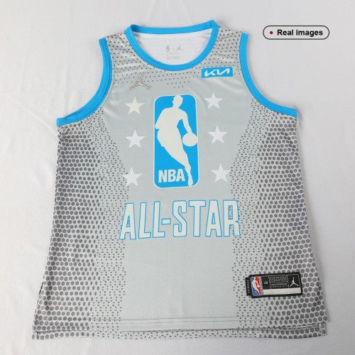 Men's Luka Doncic #77 Jordan Brand Gray NBA All-Star Game Swingman Jersey