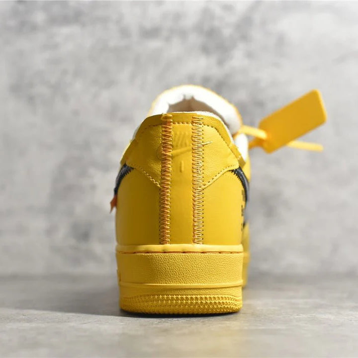 NIKE AIR FORCE 1 X OFF-WHITE ICA UNIVERSITY GOLD