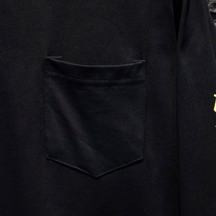 CHROME HEARTS YELLOW COLLAR LONGSLEEVE BLACK