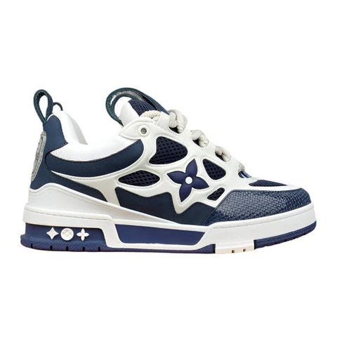 LOUIS VUITTON LV SKATE SNEAKER MARINE WHITE