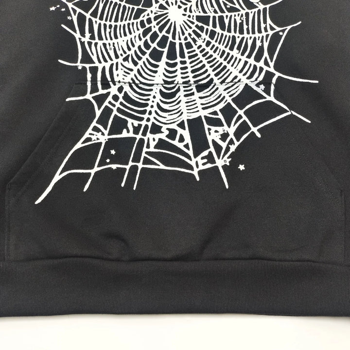 SP5DER OG WEB HOODIE BLACK