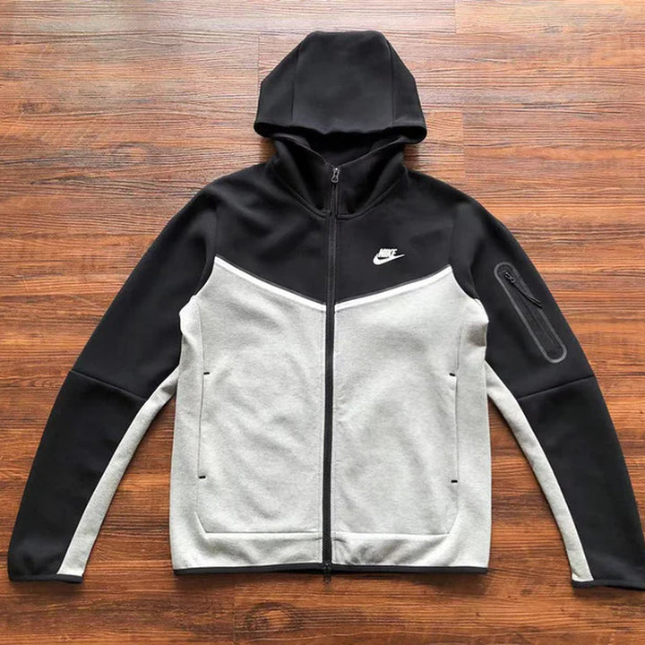 NIKE TECH FLEECE HOODIE X BLACK/GREY