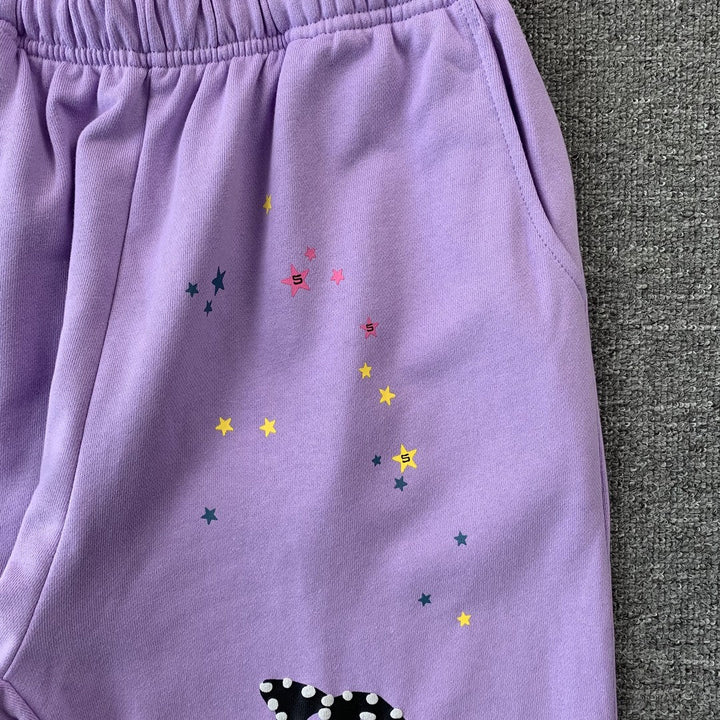 SP5DER ACAI SWEATPANTS PURPLE