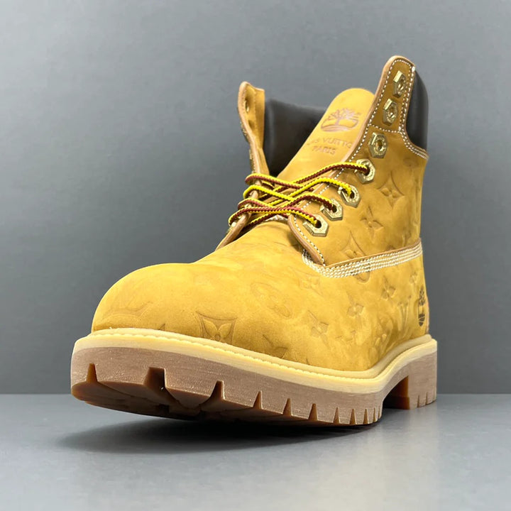 LOUIS VUITTON X TIMBERLAND ANKLE BOOTS