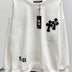 CHROME HEARTS CROSS PATCH SWEATSHIRT WHITE