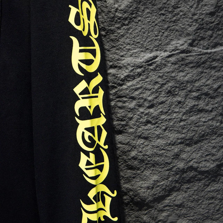 CHROME HEARTS YELLOW COLLAR LONGSLEEVE BLACK