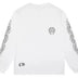 CHROME HEARTS RED HORSE SHOE LOGO SWEATSHIRT WHITE
