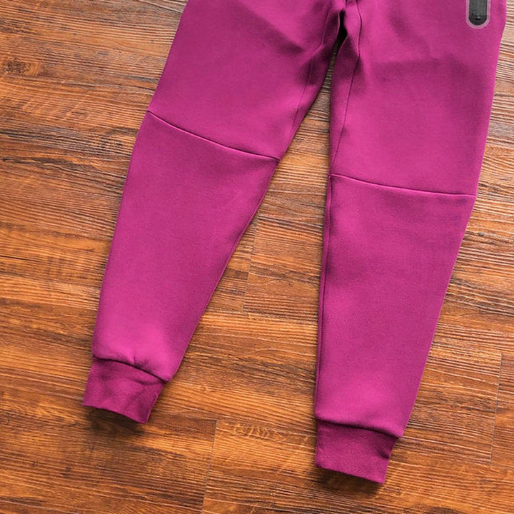 NIKE TECH FLEECE PANTS X SANGRIA/GAME ROYAL