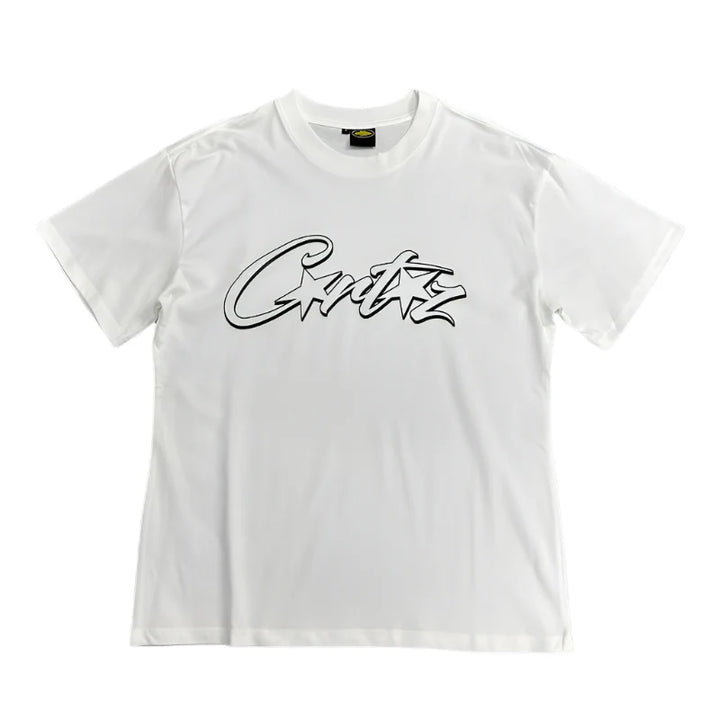 CORTEIZ ALLSTARZ TEE WHITE HOLLOW BLACK