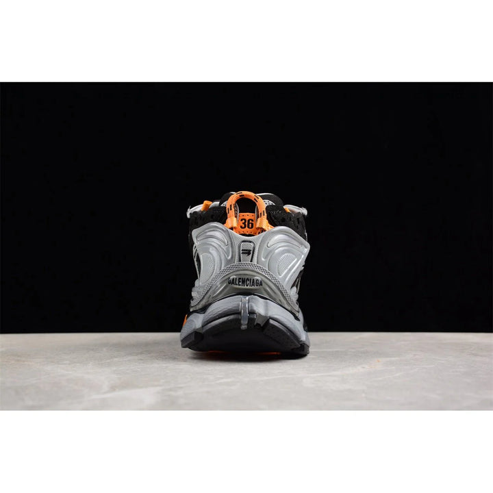 BALENCIAGA RUNNER X BLACK GREY ORANGE