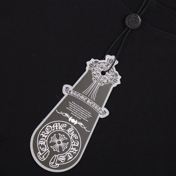 CHROME HEARTS X KIDS SEE GHOSTS T-SHIRT BLACK