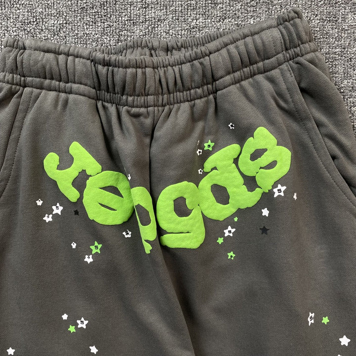 SP5DER WAIT WEB SWEATPANTS SLATE GREY