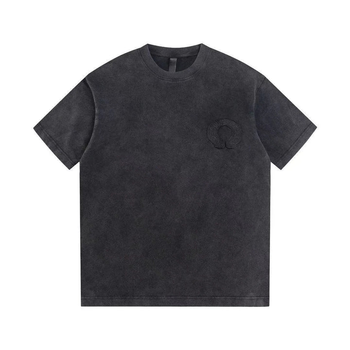 CHROME HEARTS VINTAGE WASHED T-SHIRT DARK GREY