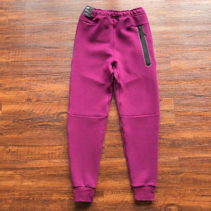 NIKE TECH FLEECE PANTS X SANGRIA/GAME ROYAL