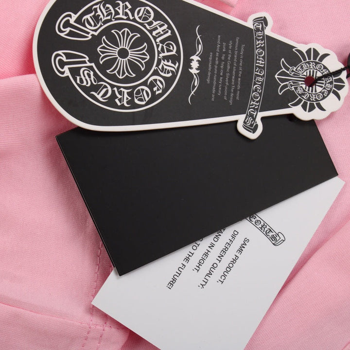 CHROME HEARTS HORSE SHOE LOGO T-SHIRT PINK