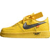 NIKE AIR FORCE 1 X OFF-WHITE ICA UNIVERSITY GOLD