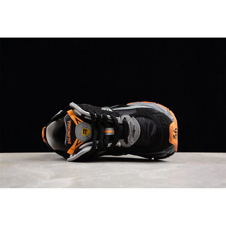 BALENCIAGA RUNNER X BLACK GREY ORANGE