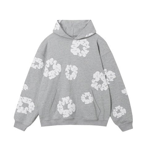 DENIM TEARS COTTON WREATH HOODIE GREY