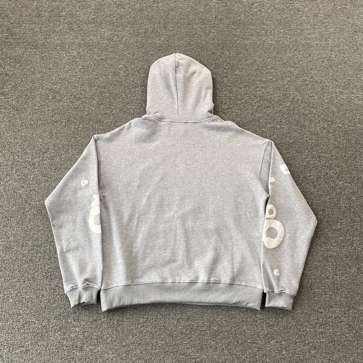 SP5DER BELUGA HOODIE HEATHER GREY