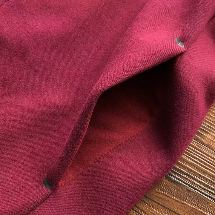 NIKE TECH FLEECE HOODIE X BURGUNDY