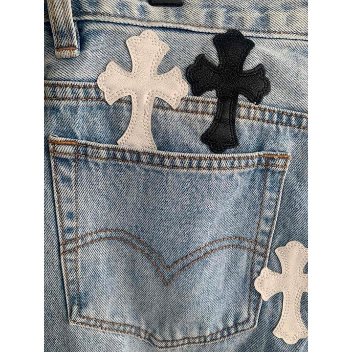 CHROME HEARTS GRAILED JEANS