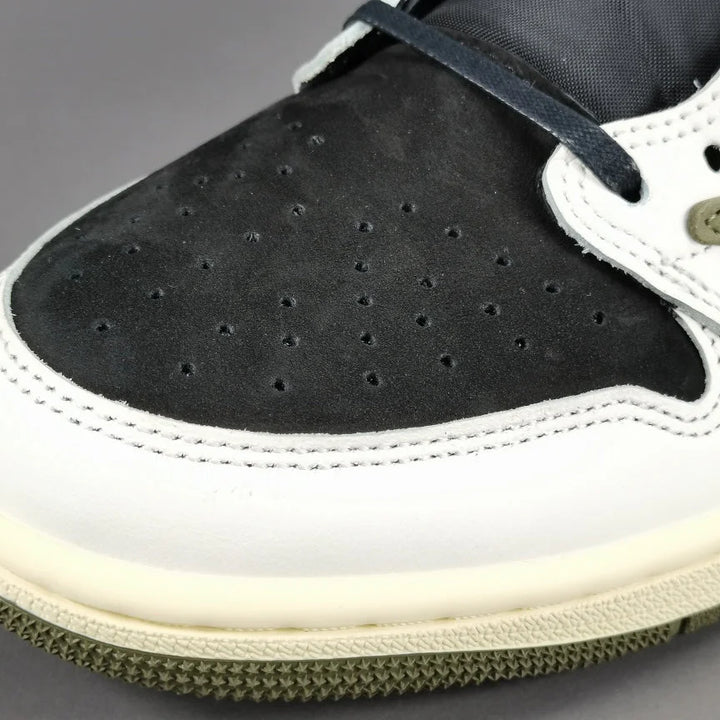 JORDAN 1 LOW X TRAVIS SCOTT OLIVE