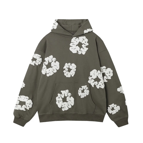 DENIM TEARS COTTON WREATH HOODIE OLIVE