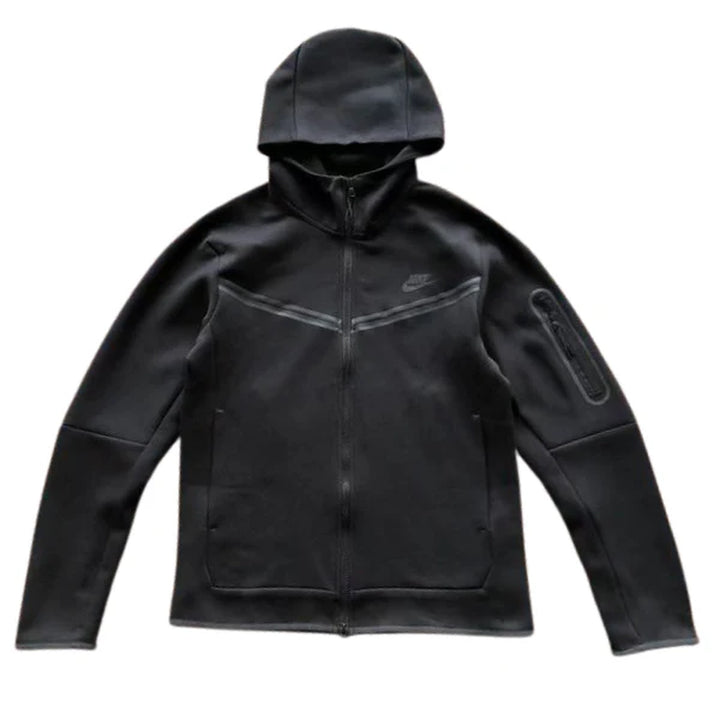 NIKE TECH FLEECE HOODIE X BLACK