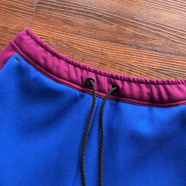 NIKE TECH FLEECE PANTS X SANGRIA/GAME ROYAL