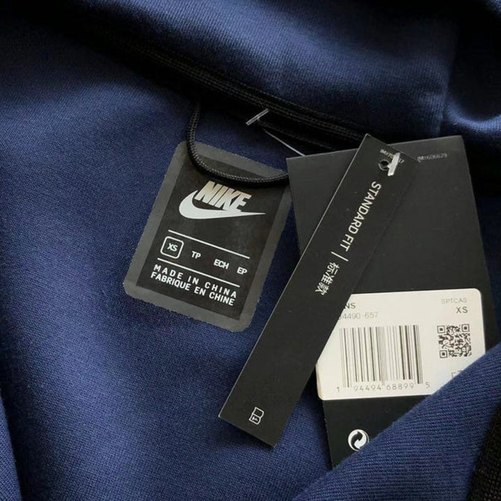 NIKE TECH FLEECE HOODIE X NAVY