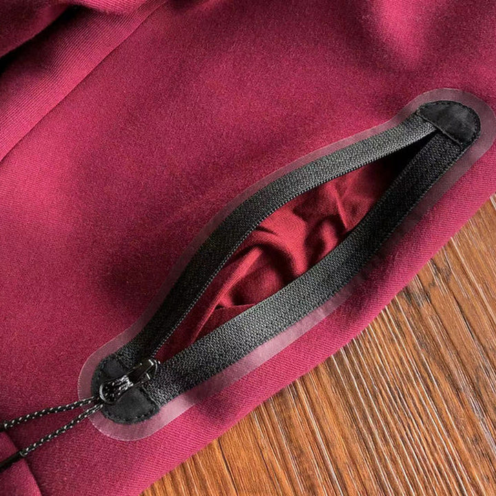 NIKE TECH FLEECE HOODIE X BURGUNDY