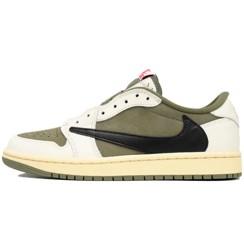 JORDAN 1 LOW X TRAVIS SCOTT MEDIUM OLIVE