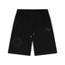 CHROME HEARTS HORSE SHOE LOGO SHORTS BLACK