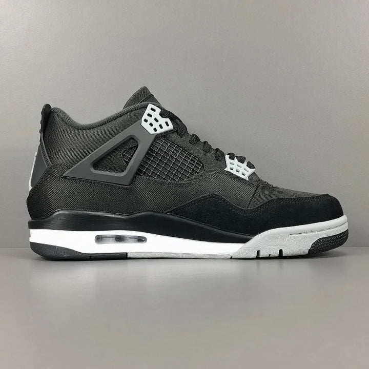 JORDAN 4 X BLACK CANVAS