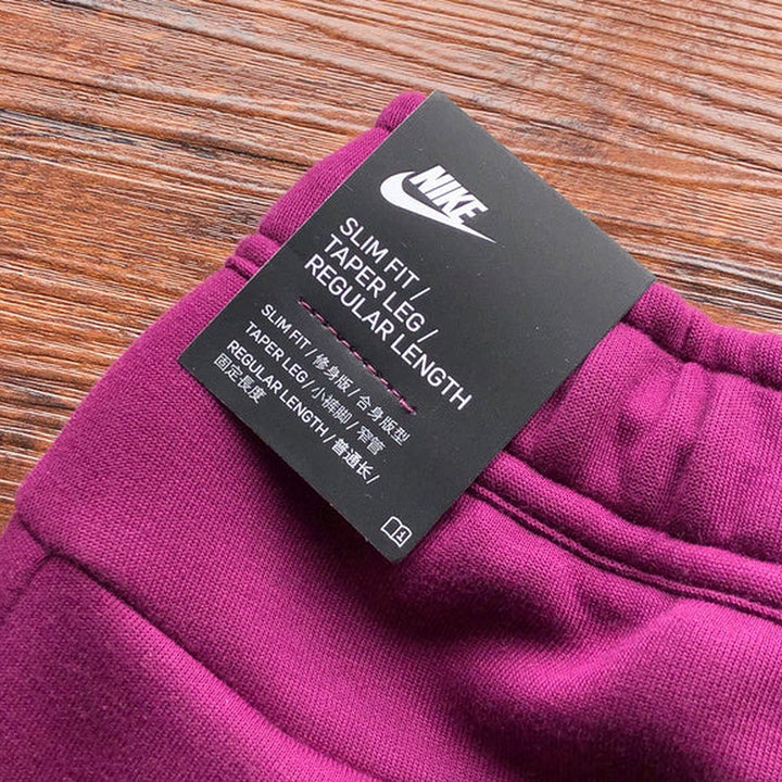 NIKE TECH FLEECE PANTS X SANGRIA/GAME ROYAL