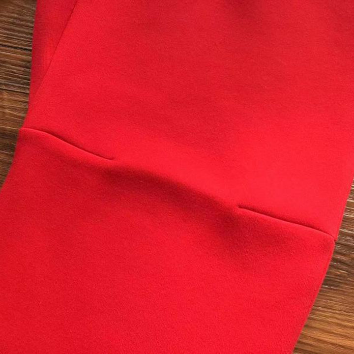 NIKE TECH FLEECE PANTS X UNIVERSITY RED