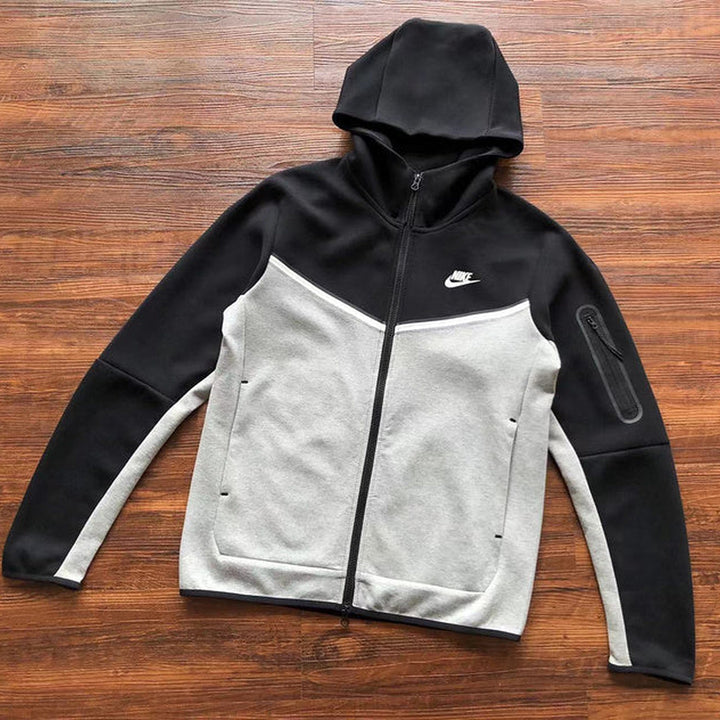 NIKE TECH FLEECE HOODIE X BLACK/GREY