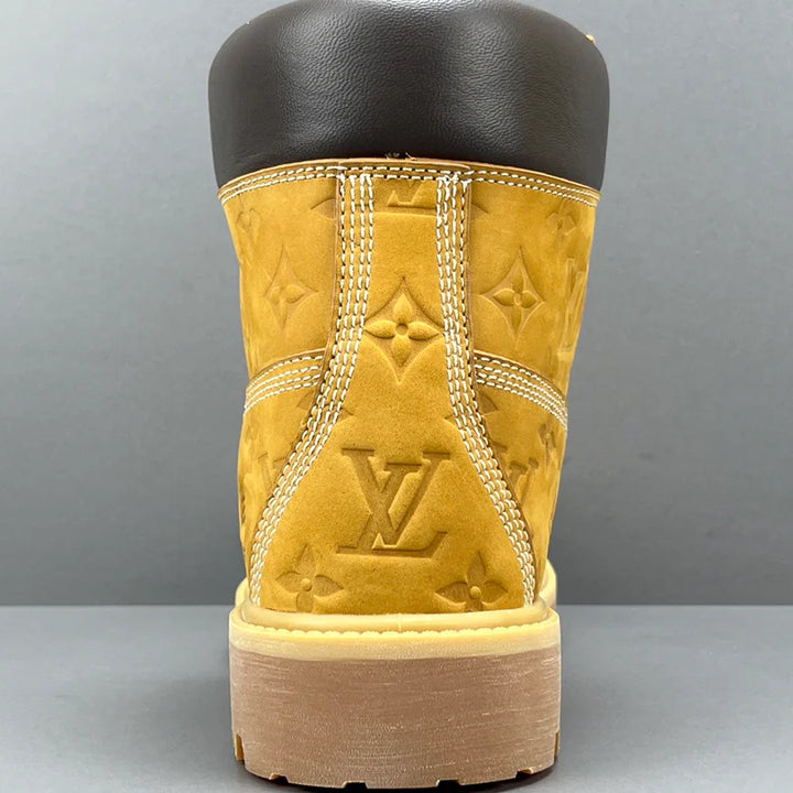 LOUIS VUITTON X TIMBERLAND ANKLE BOOTS