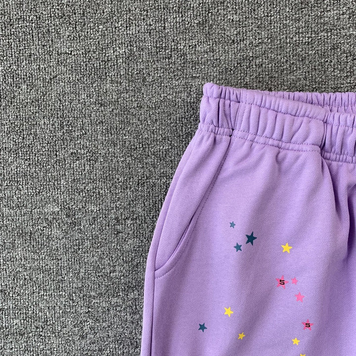 SP5DER ACAI SWEATPANTS PURPLE