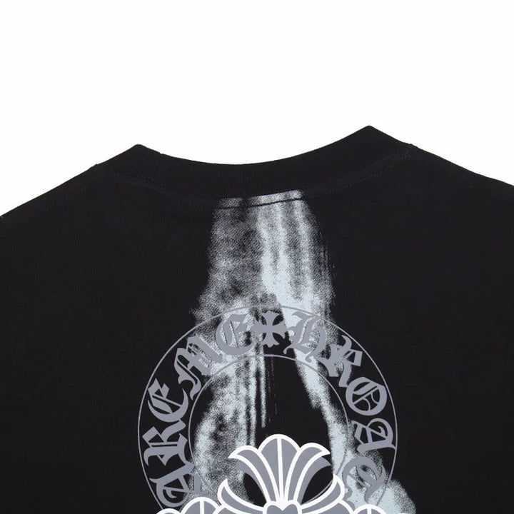 CHROME HEARTS X KIDS SEE GHOSTS T-SHIRT BLACK