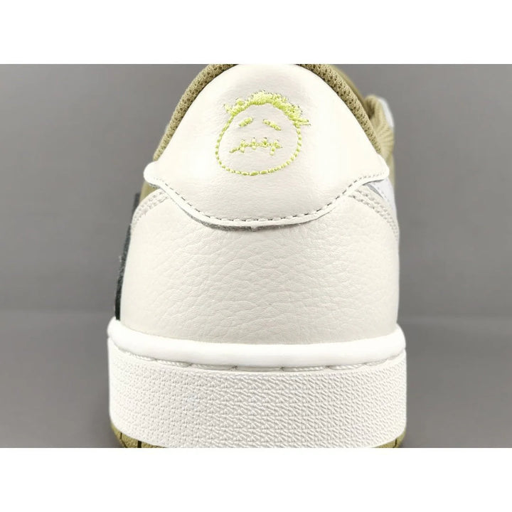 JORDAN 1 LOW GOLF X TRAVIS SCOTT NEUTRAL OLIVE
