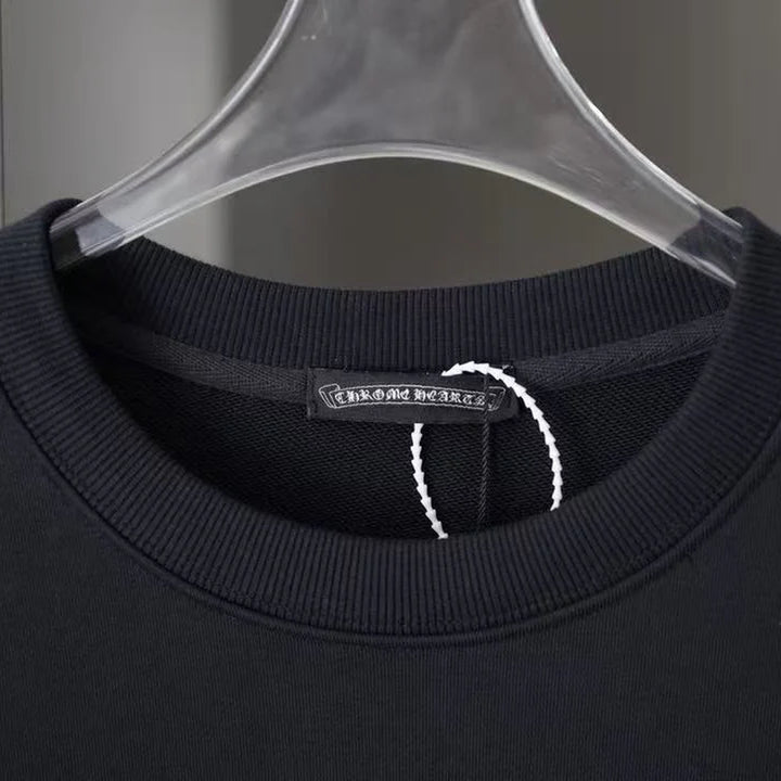 CHROME HEARTS CROSS PATCH SWEATSHIRT BLACK