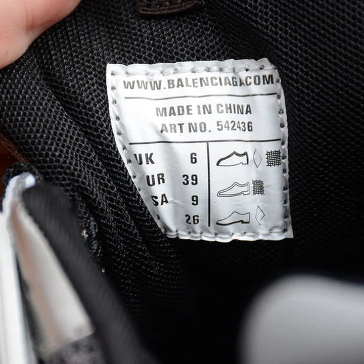 BALENCIAGA TRACK X GREY BLACK