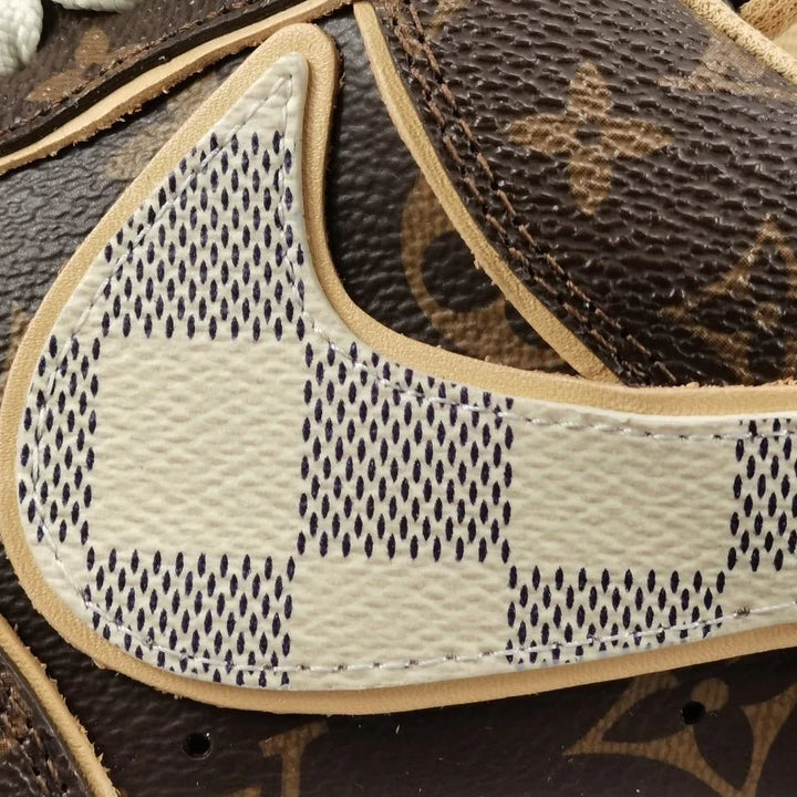 NIKE AIR FORCE 1 X LOUIS VUITTON BROWN