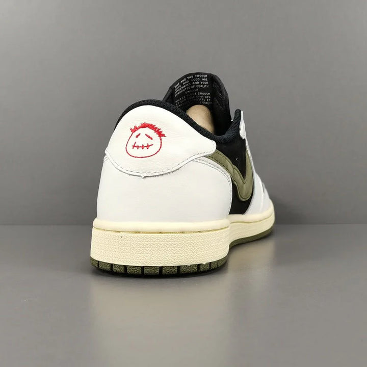 JORDAN 1 LOW X TRAVIS SCOTT OLIVE