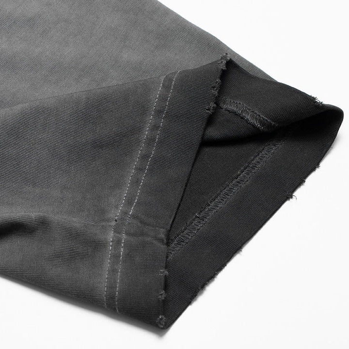 CHROME HEARTS CROSS PATCH T-SHIRT WASHED GREY