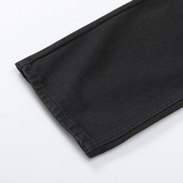 CHROME HEARTS DOUBLE CROSS JEANS BLACK