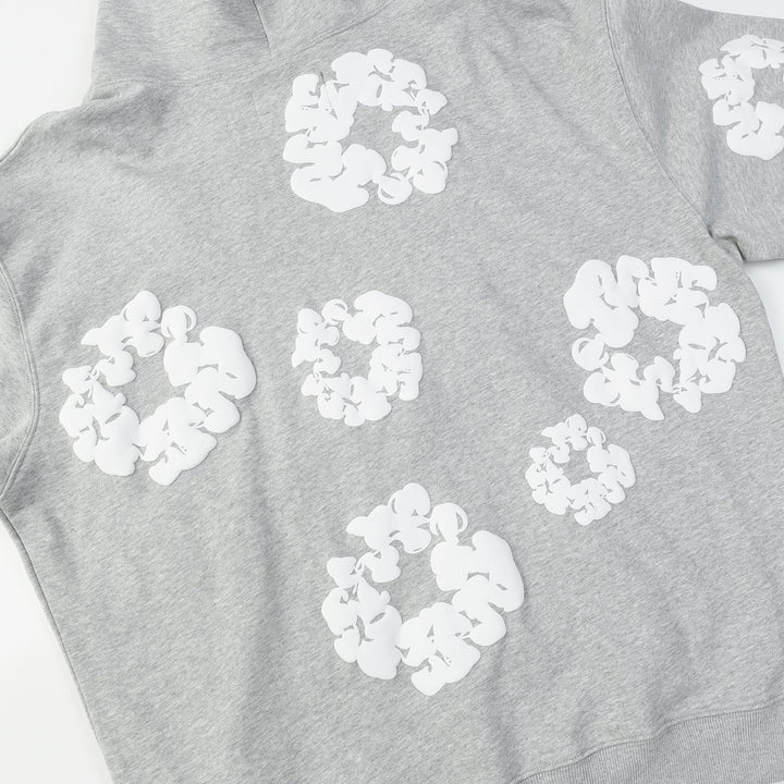 DENIM TEARS COTTON WREATH HOODIE GREY