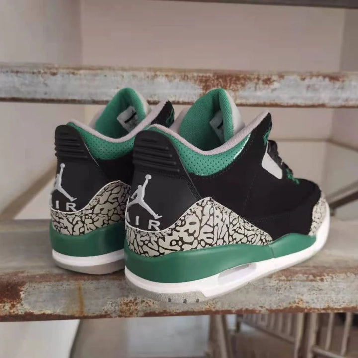 JORDAN 3 RETRO X PINE GREEN